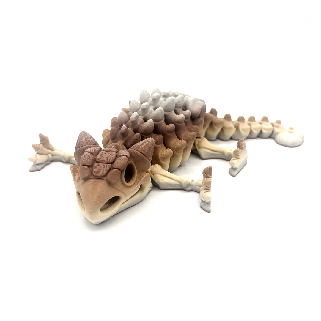 Ankylosaurus Skeleton Figure