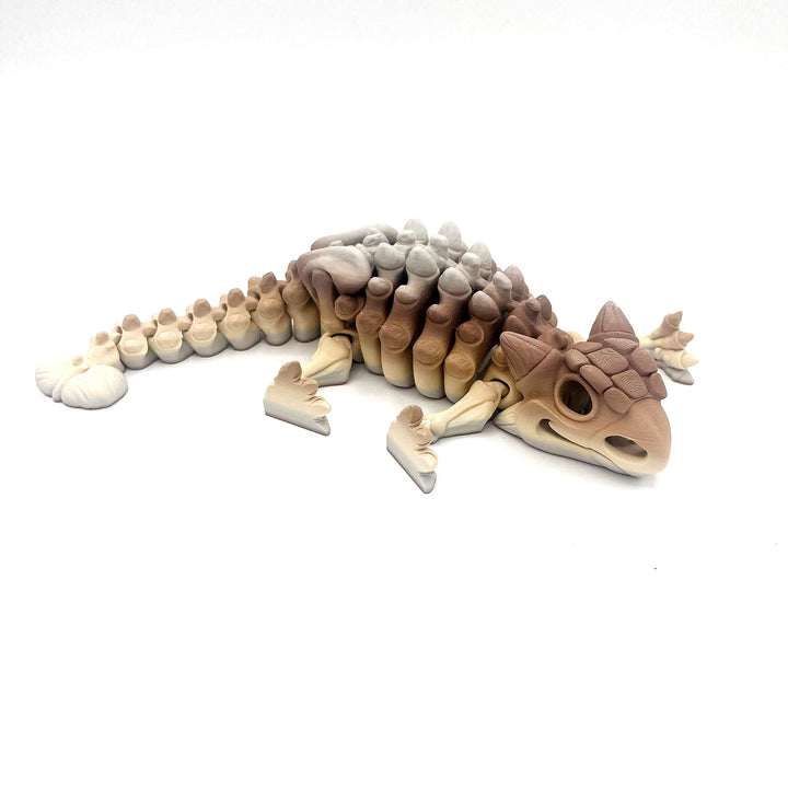 Ankylosaurus Skeleton Figure
