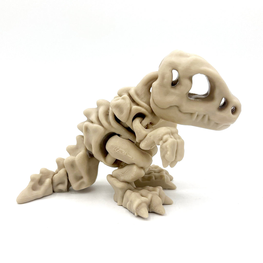 Baby T-Rex Skeleton Figure