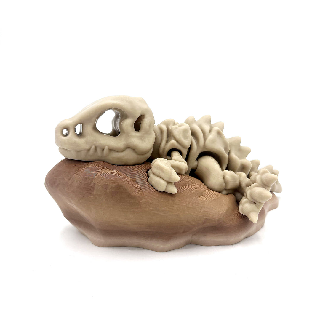 Baby T-Rex Skeleton Figure