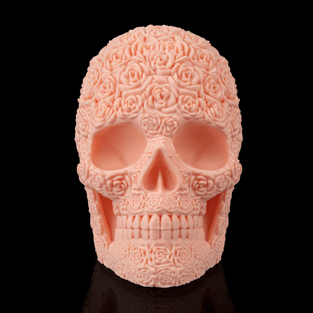 Bloom Skull Halloween Decor