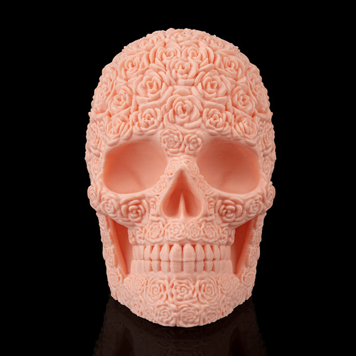 Bloom Skull Halloween Decor