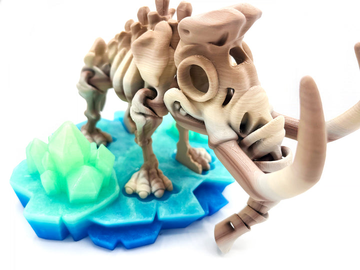 Mammoth Skeleton Figure