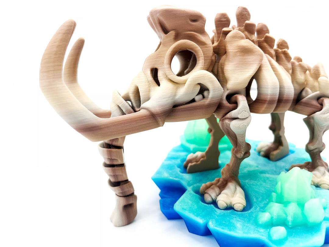 Mammoth Skeleton Figure