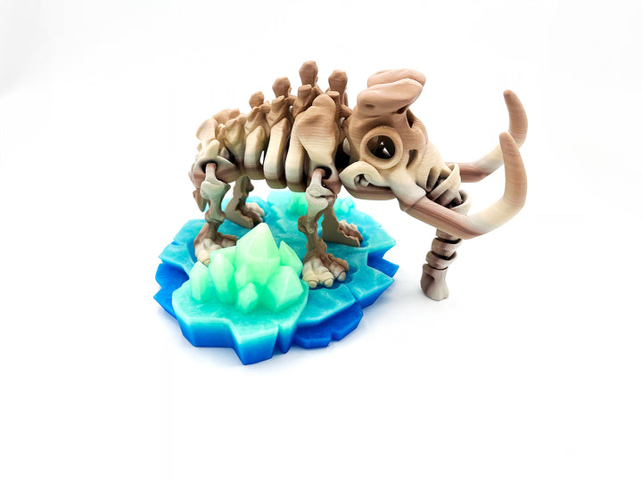 Mammoth Skeleton Figure