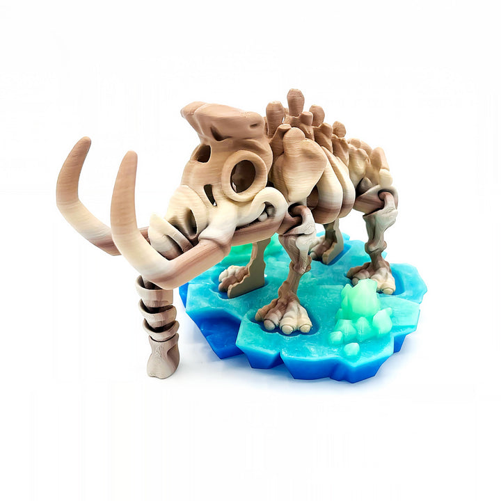 Mammoth Skeleton Figure