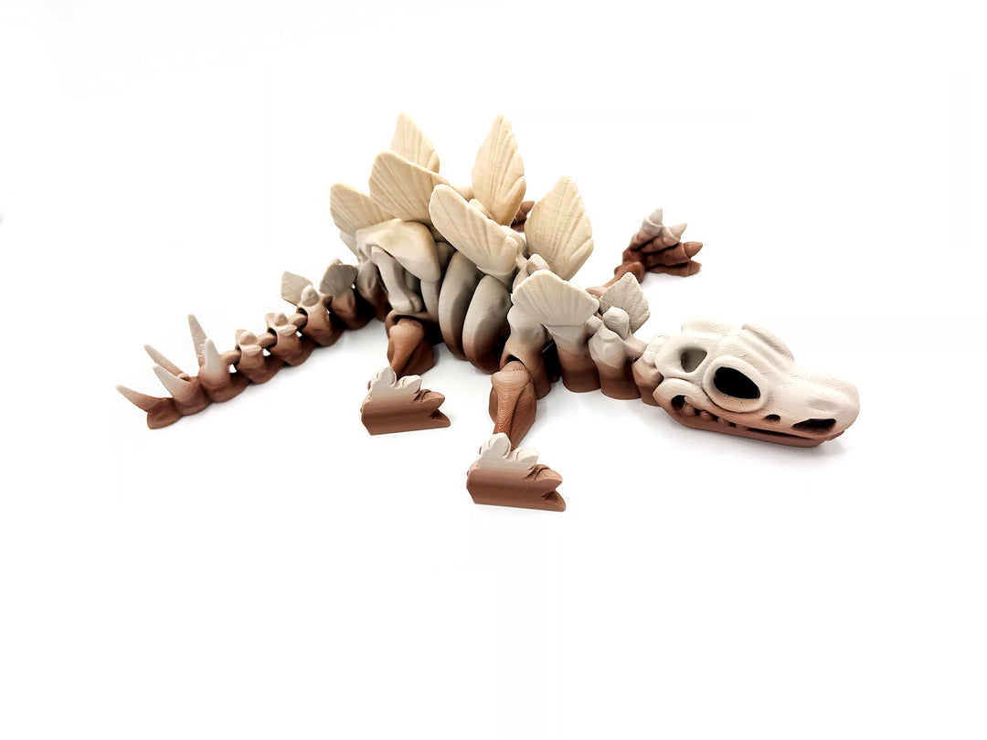 Stegosaurus Skeleton Figure