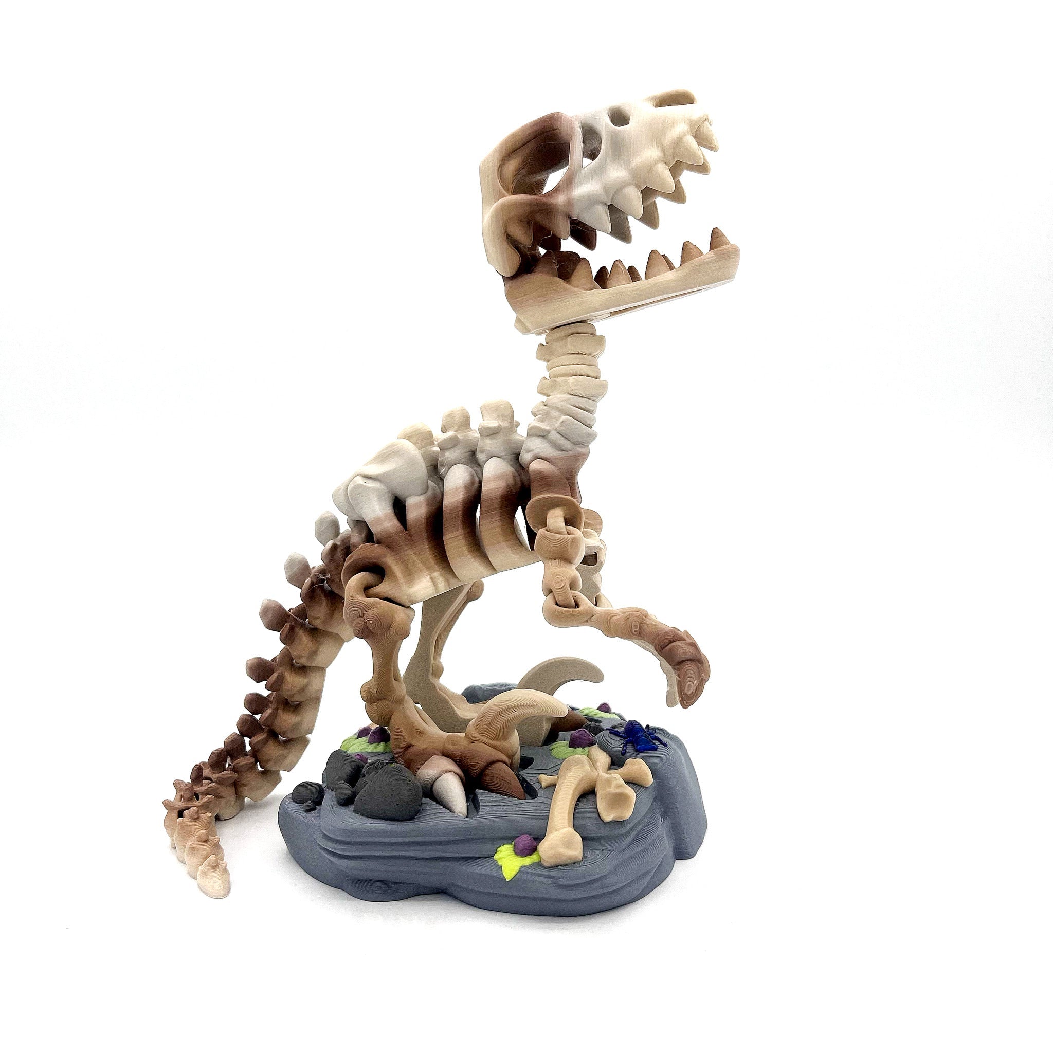 Velociraptor Skeleton Figure – Printality