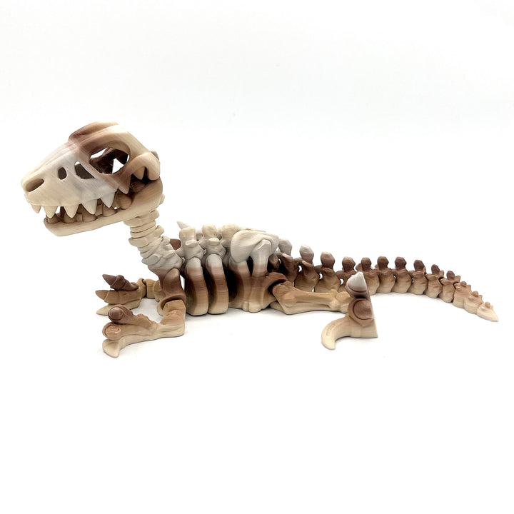 Velociraptor Skeleton Figure