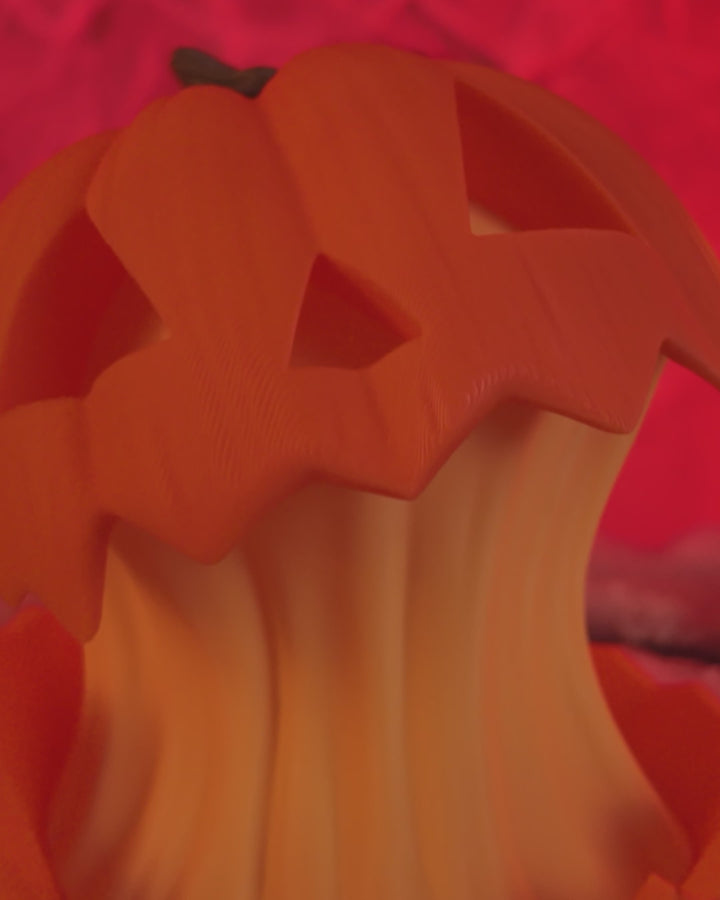 Halloween Pumpkin Lamp: Spooky Jack-O-Lantern LED Night Light