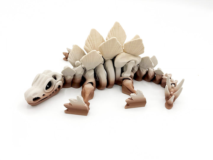 Stegosaurus Skeleton Figure